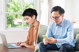 手順1:デバイスからネット事前申込み